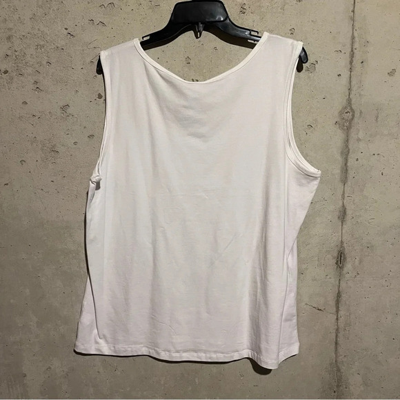 NWT Lot Of 2 City Girl Country Girl Women’s Tank Tops 1X Blue, White - Picture 8 of 10